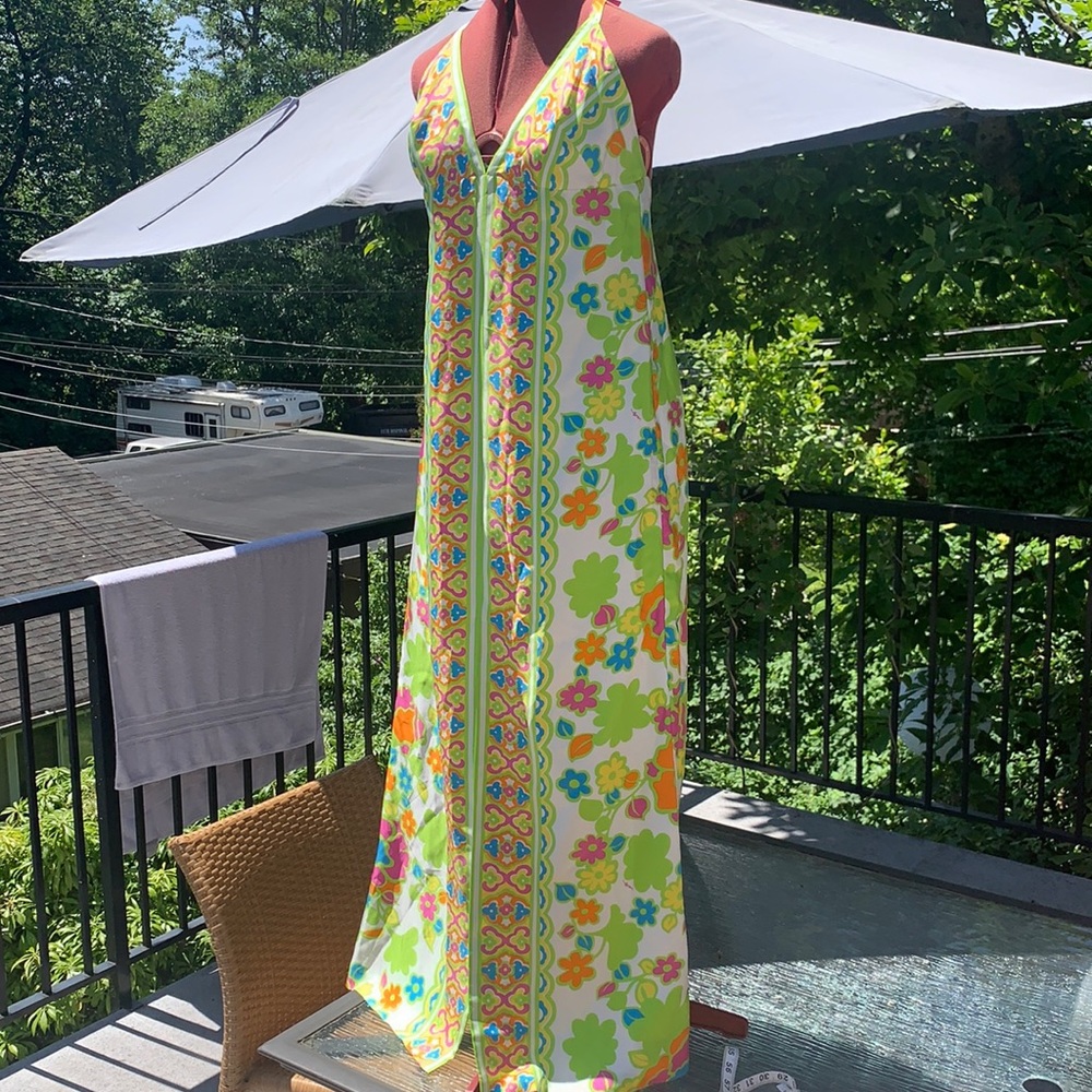 Milly of New York vibrant pattern dress sz 12